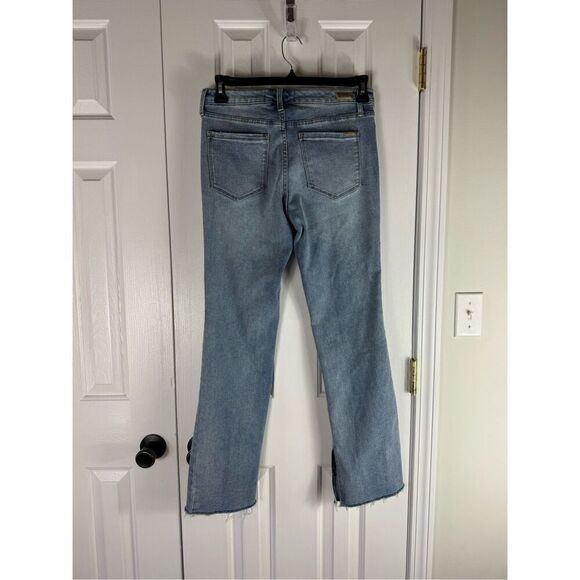 Anne Klein Womens Split Hem Bootcut Jeans Size 10 - Picture 4 of 4